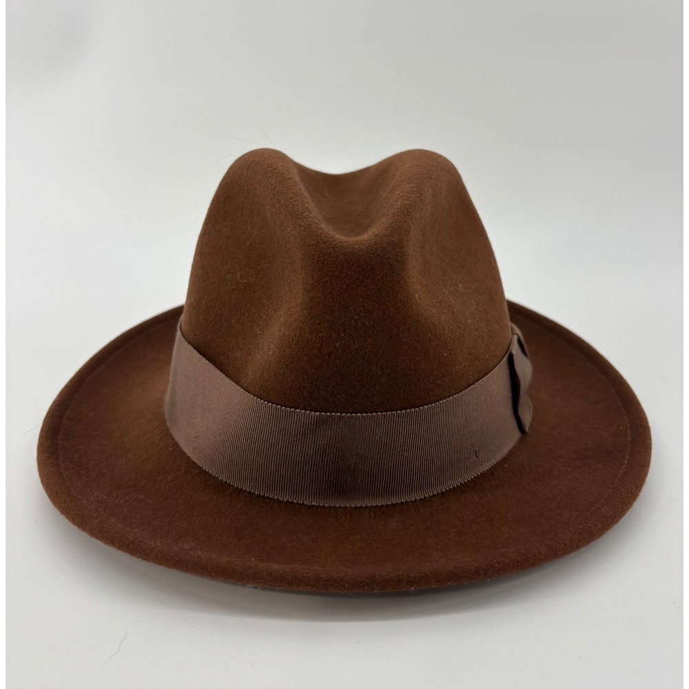 Bailey Of Hollywood Blixen Fedora Brown LiteFelt 100% Wool